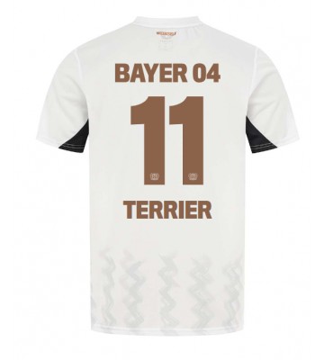 Bayer Leverkusen Martin Terrier #11 Replika Udebanetrøje 2024-25 Kortærmet